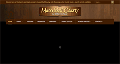 Desktop Screenshot of musselshellcounty.org